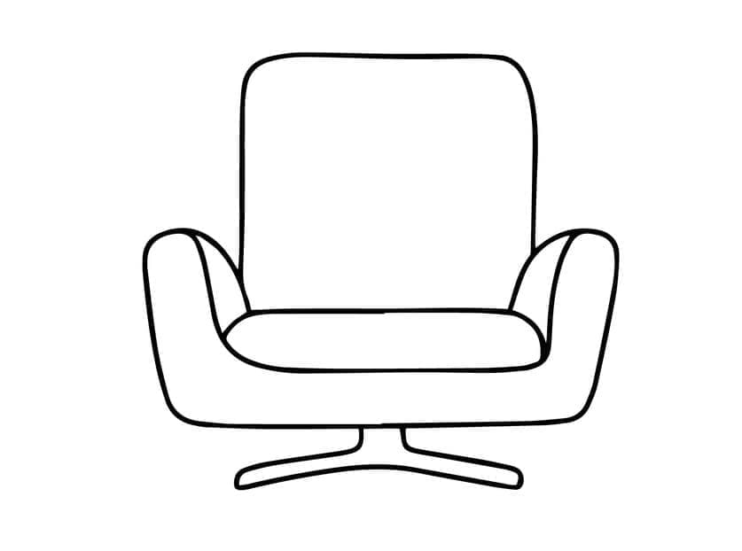 椅子のイラスト